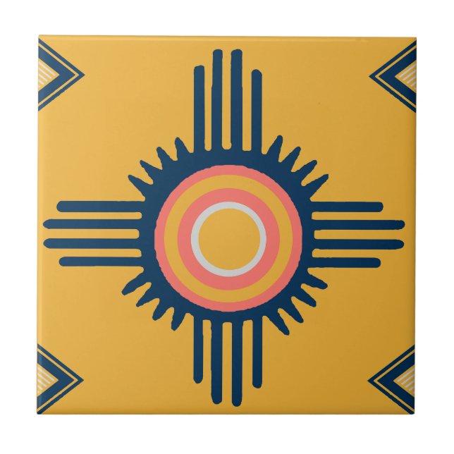 Zuni Del Sol Tile Kakelplatta (Framsidan)