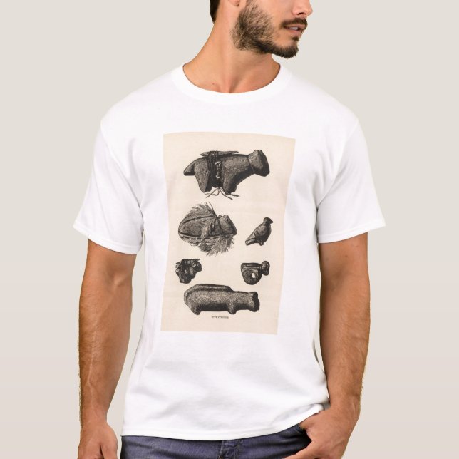 Zuni fetiches tee shirt (Framsida)