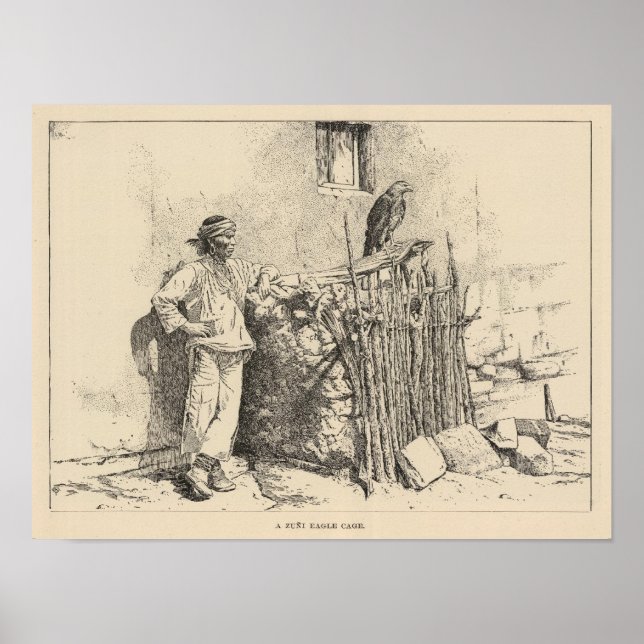 Zuni örnbur poster (Framsidan)