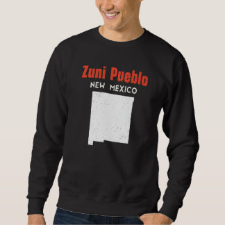Zuni Pueblo Usa Stat Amerika Resa Nya Mexikanska N Lång Ärmad Tröja