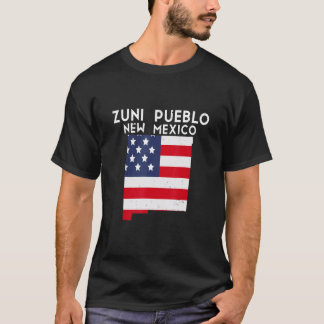 Zuni Pueblo USA Stat Amerika Resa Nya Mexikanska N T Shirt