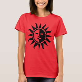 Zuni sol och Mantras T-shirt