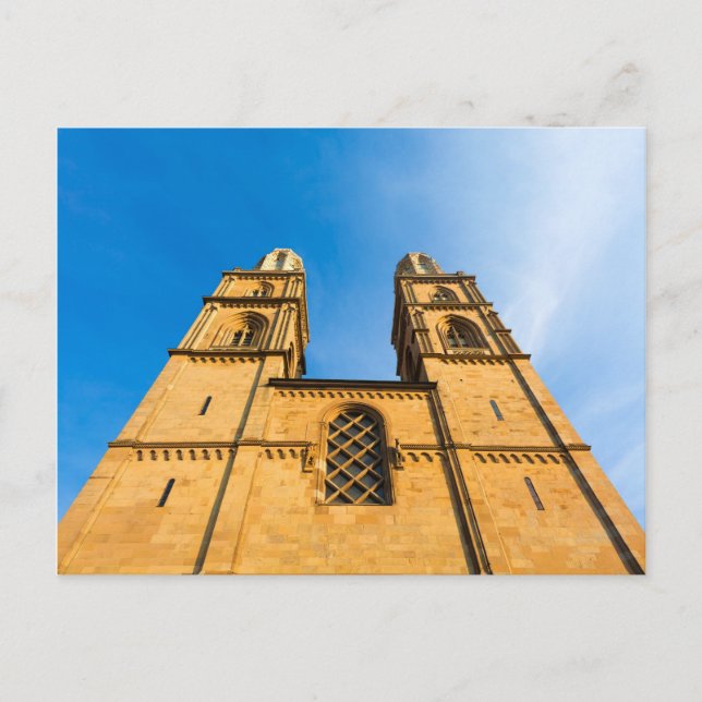 Zürich 001A Vykort (Framsida)