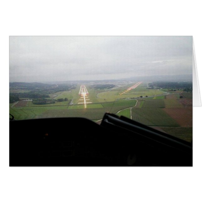 Zurich AIRPORT Hälsningskort (Framsidan Horizontal)