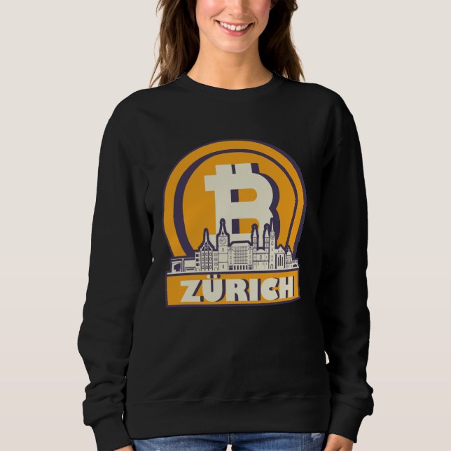 Zürich Bitcoin Maximalist T Shirt (Framsida)