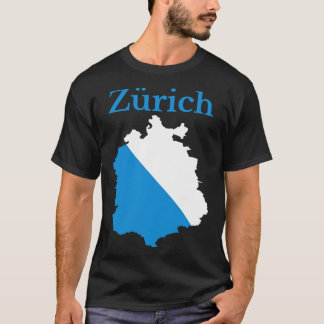 Zurich Canton Schweiz T Shirt