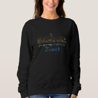 Zurich City Schweiz souvenir för män kvinnor T Shirt