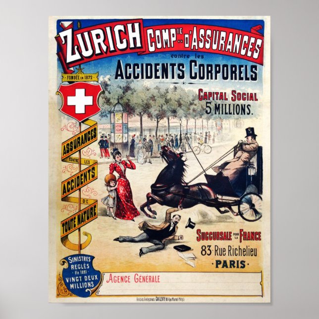 Zürich Compie 1980-talet Poster (Framsidan)