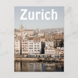 Zurich från Above Rail Aesthetic Vykort