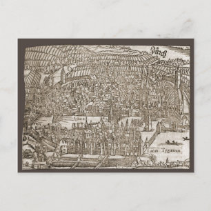 Zurich in the 16th century vykort