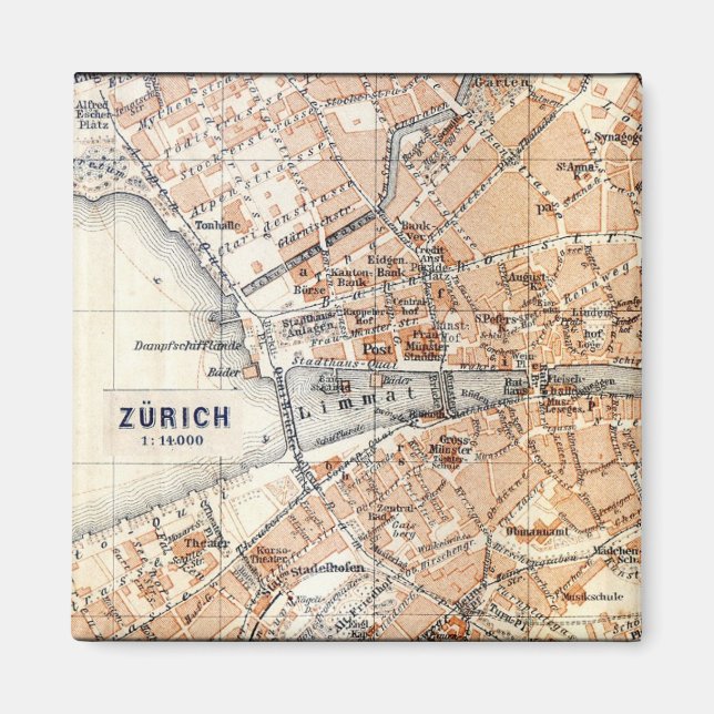 Zurich Magnet (Framsidan)