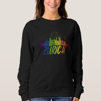 Zurich Pride Skyline Pride Parade Zurich T Shirt
