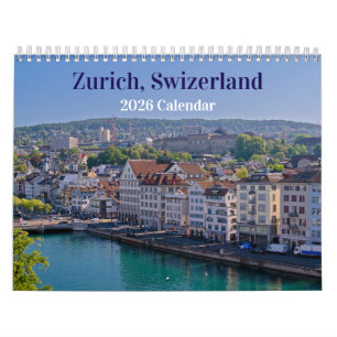 Zürich Schweiz 2026-kalender Kalender
