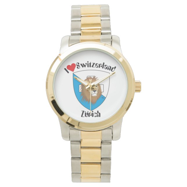 Zürich Schweiz Armbandsur (Framsida)