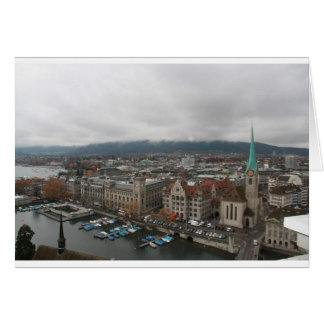 Zürich, Schweiz Hälsningskort