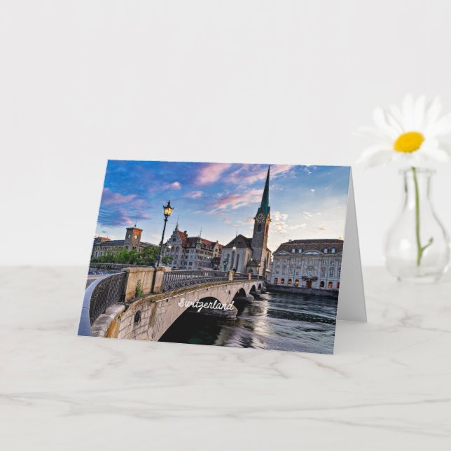 Zürich, Schweiz Kort (Liten växt)