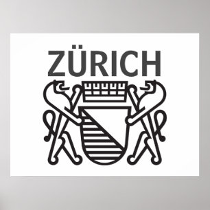 Zürich, SCHWEIZ Poster