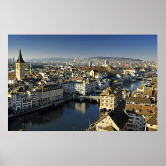 Zürich, Schweiz Poster