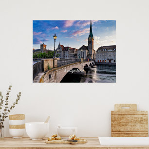 Zürich, Schweiz Poster