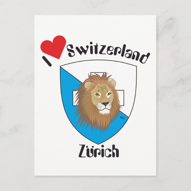 Zürich Schweiz Postkarte Vykort (Framsida)