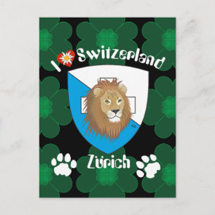 Zürich Schweiz Schweiz Postkarte Vykort