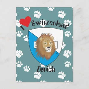 Zürich Schweiz Schweiz Postkarte Vykort