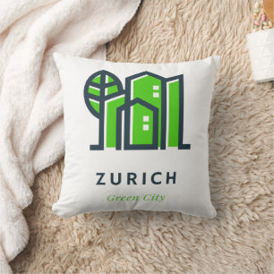 Zürich Schweiz Sustainable Grönt City Kudde