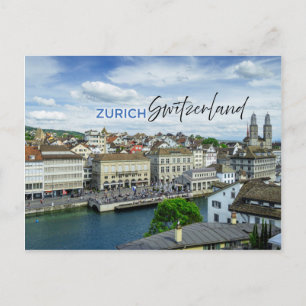 Zürich, Schweiz Vykort
