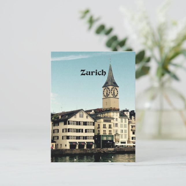 Zürich, Schweiz Vykort (Stående Fram)