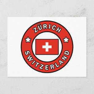 Zürich Schweiz Vykort