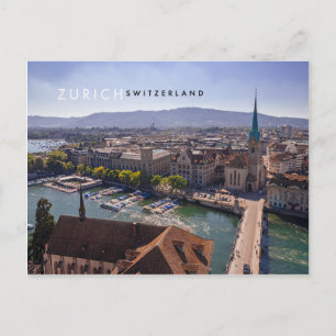 Zürich, Schweiz Vykort