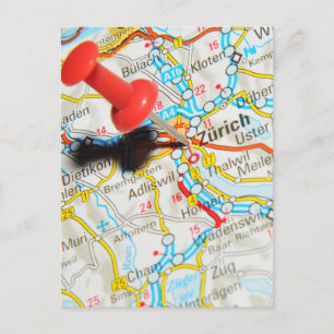 Zürich, Schweiz Vykort