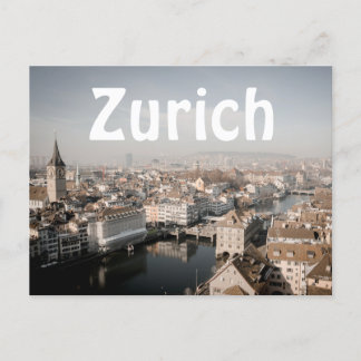 Zurich Skyline Vykort