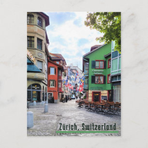 Zurich street vykort