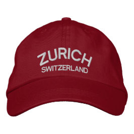 Zürich* Swiss Classic Cap Broderad Keps