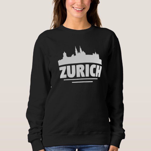 Zurich Switzerland  3 T Shirt (Framsida)