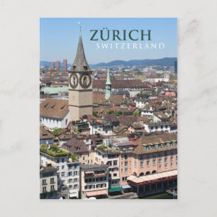 Zurich Switzerland Vykort