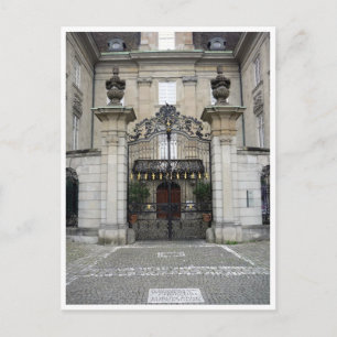 zurich uni översätts till "Zurichs universitet" på Vykort