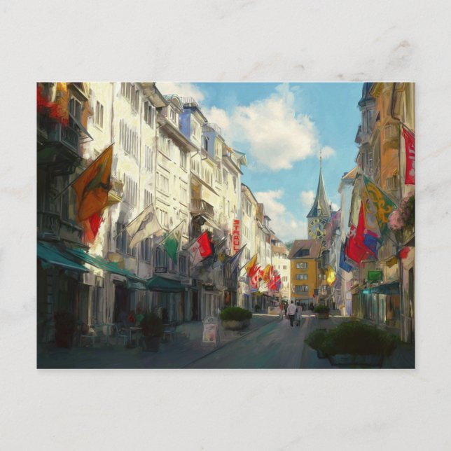 Zurich Vykort (Framsida)