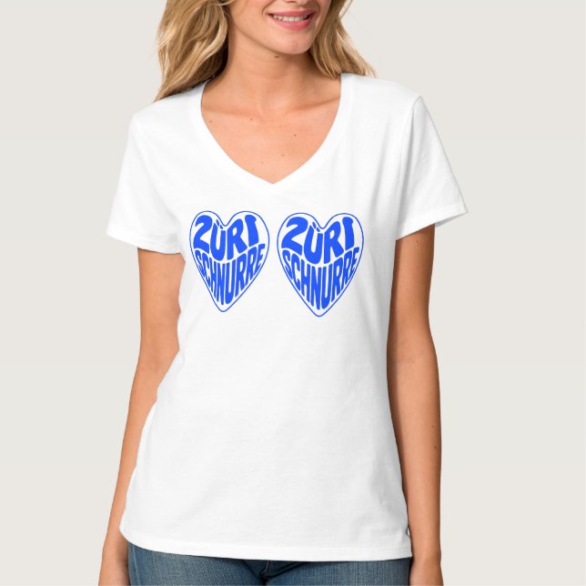 Zürri Schnurre T Shirt (Framsida)