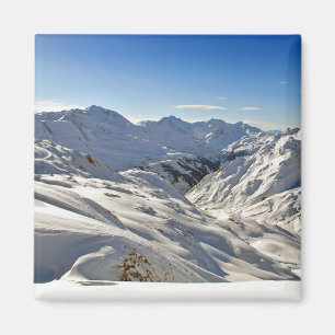 Zurs Lech am Arlberg Österrikes Alpernor Österrike Magnet