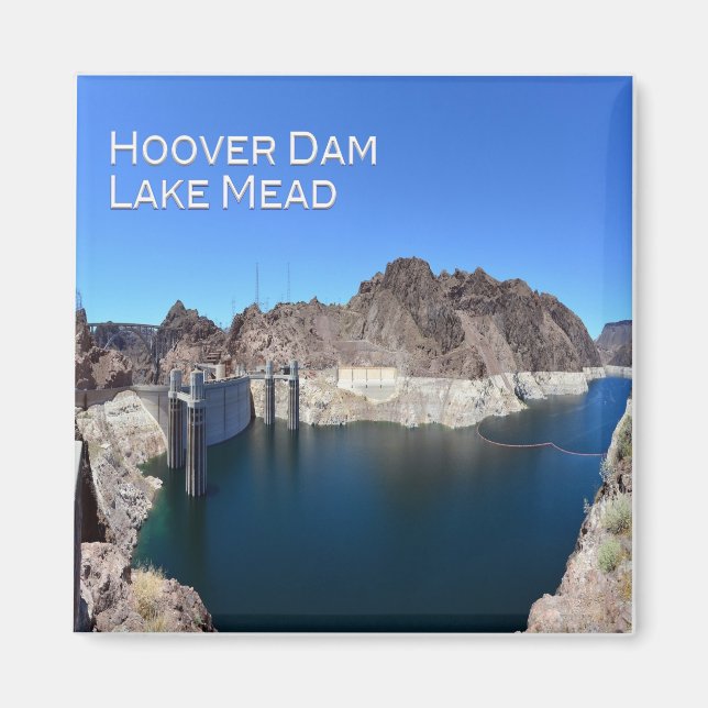 zUS014 SJÖ MEAD, Nevada, arizona, Fridge Magnet (Framsidan)