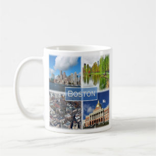 zUS041 BOSTON, Massachusetts, Amerika Kaffemugg