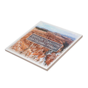 zUS043 BRYCE CANYON N.P. Utah, Amerika Kakelplatta