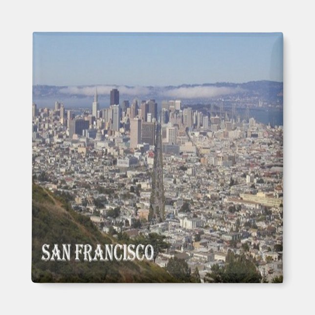 zUS061 SAN FRANCISCO, Calfornia, Amerika, Fridge Magnet (Framsidan)