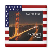 zUS072 SAN FRANCISCO, Golden Grind Bridge, Fridge