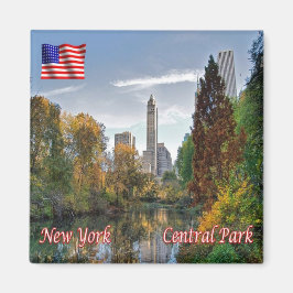 zUS102 CENTRAL PARK,New York City, Amerika, Fridge Magnet
