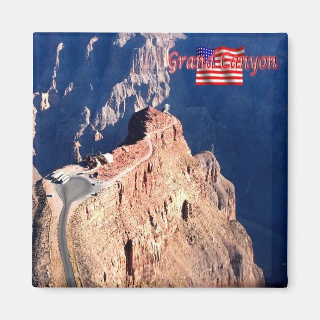 zUS145 GRAND CANYON N.P. Guano Point, Fridge Magnet (Framsidan)
