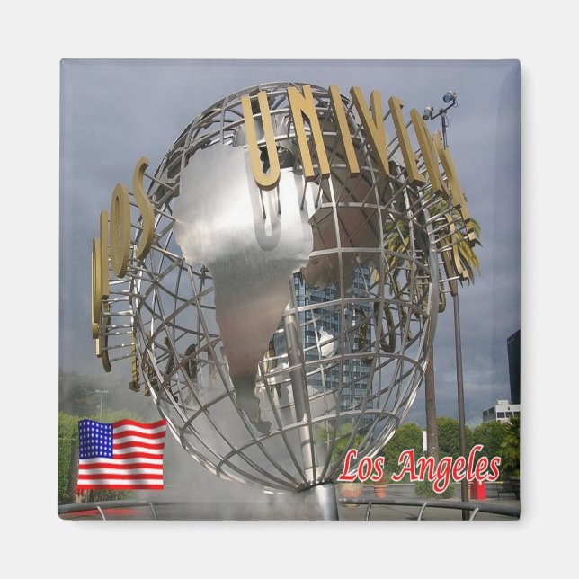 zUS165 UNIVERSAL STUDIO, Los Angeles, Fridge Magnet (Framsidan)
