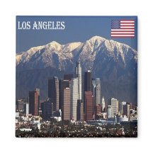 zUS167 LOS ANGELES, Skyline, Kalifornien, Fridge